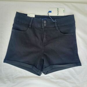 Wallflower Ultra Fit Black Denim Shorts